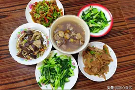 福建五口之家的晚餐，5道菜晒朋友圈火了，网友：让人羡慕的生活图片