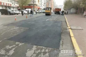 道外21条街路做“治疗”，维修养护面积达17000余平方米图片