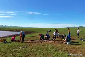 蒙古国重大考古发现，遗址中出土巨型瓦当，专家：匈奴单于庭龙城图片