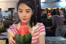 中国游客到泰国旅游，看到“水果西施”真容，直呼：被网红主播骗图片