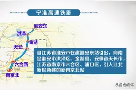 就在2021！江苏将有8条高铁同时在建，其中3条与苏北有关图片