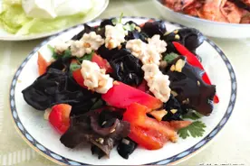 核桃仁也能凉拌！口感爽脆，味道清甜，太好吃了图片
