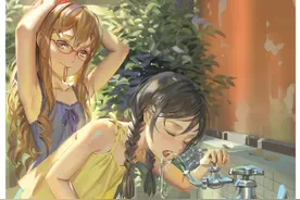 美图推荐：插画师RA_LILIUM笔下温馨治愈的日常生活。图片