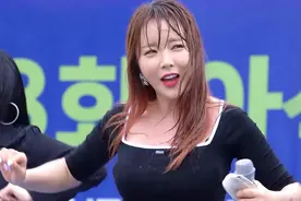 洪真英还在努力上位，马尾妹却先火一步，这就是韩国女团的竞争图片