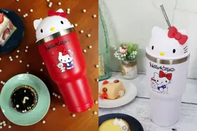 3D立体大头Kitty杯爆炸可爱！特大容量、保冷保温都通图片