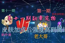 QQ飞车手游：勋章宠物迎来首款皮肤，皮肤加成后道具强度高到离谱图片