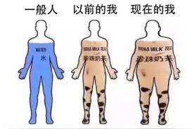 在变胖的路上，没有一杯奶茶是无辜的图片