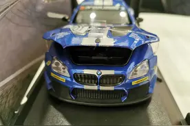 BMW M6 GT3拉力赛车合金开门宝马跑车模型玩具车模图片