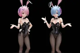 模玩资讯：FREEing  1/4 <Re:0> 拉姆&蕾姆 兔女郎Ver.新版图片