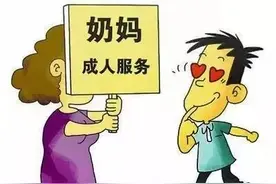 “”成人奶妈”的兴起，就是不法分子为有钱人提供的一种另类游戏图片