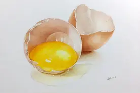 色铅彩绘 | 鸡蛋图片