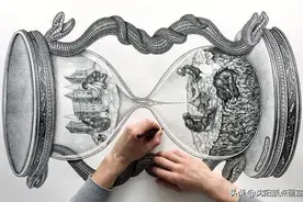 设计中的黑白装饰画图片