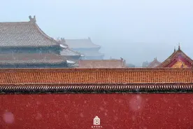 多图｜紫禁城初雪如约而至图片