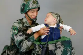 军婚十年，女儿出生四年，异地爱情马拉松十四年图片