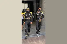 首测雷诺RS20 F1赛车 中国车手周冠宇谈感受图片