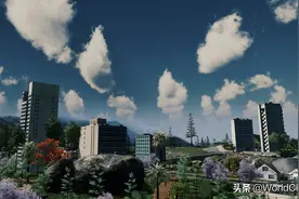 都市天际线造景城市图图片