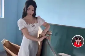 乡村小学残破不堪，女孩自费万元亲手改造母校，否认博流量图片