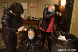 杨庆娟，你剃光头让人好想哭图片