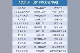 国人心仪的大学：C9、双一流、985、211都是哪些大学呢？图片