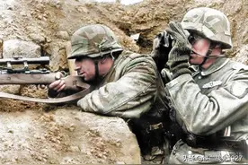 能打又能防，细看二战德军散兵防御阵地图片