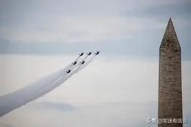 被特朗普选中，美国A-26战斗机荣光再现，在独立日飞越华盛顿图片