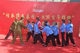​学党史讲红色故事 宁华路街道情景剧再现革命岁月图片