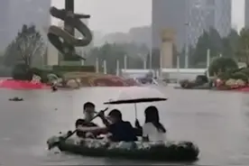面对不可抗拒的自然灾害，冷静地四两拔千斤才尽可能安全地脱困图片