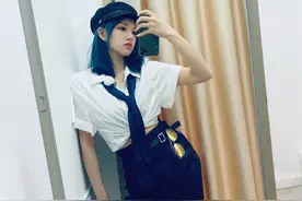 《奔跑吧》沙溢给程潇挑通勤装，程潇穿出了“不良少女”的感觉图片
