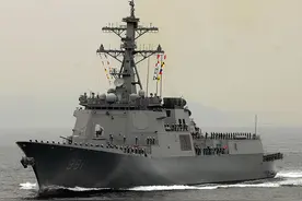 韩国开建新型万吨级战舰，性能提升明显，但是仍落后于055驱逐舰图片
