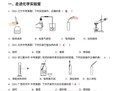2021年国庆节假期九年级化学练习答案图片