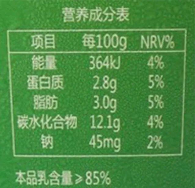 霸王莓莓身体乳浓度