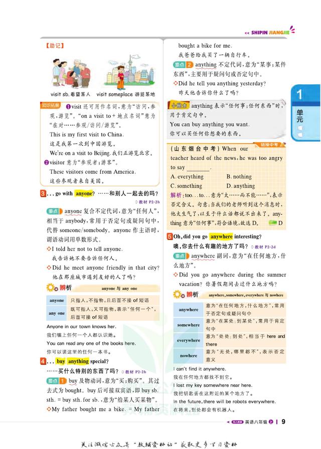 《轻巧夺冠·课堂直播》八年级上册英语人教版PDF电子版下载