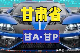 甘肃省汽车牌照英文字母排序图片