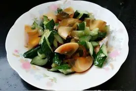 200年技法做出的变蛋“遇见”名品黄瓜：上蔡有道菜，味道很特别图片