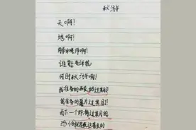 小学生“情书”意外走红，大学生看了自愧不如，网友：是个人才图片