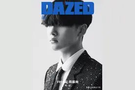 周震南倒站车顶时尚大片 风格自由独特图片