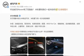 小米电动汽车M1假想图“撞脸”威马？网友：看谁先造出来图片