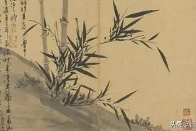 吴镇精通诗词书画，墨竹成关键意象，其实对它倾注了情感图片