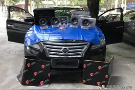 日产轩逸改装斯洛琴音响，让我们一起享受音乐的魅力图片