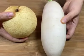梨搭配白萝卜煮一煮，作用这么厉害，很多人都不懂有啥用，先收藏图片