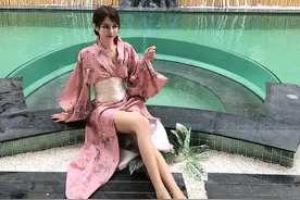 旅行高颜值精致温泉庭院别墅，和服泳池榻榻米，比日本度假还幸福图片