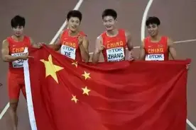 奥运4*100米接力赛，打响小组赛图片