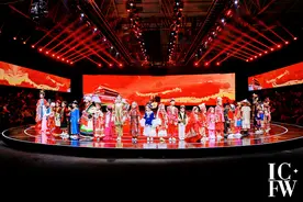 辛迪童模-王姝涵，国潮装扮，闪耀2021西南国际少儿时装周图片