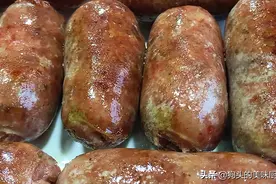 纯手工香肠，做法配方告诉你，自己在家就能做，吃着太香了图片