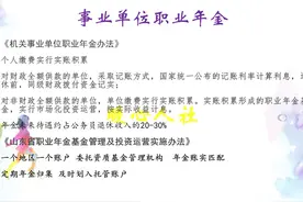 退休教师是从什么时候开始有职业年金待遇？每月领多少怎么算？图片