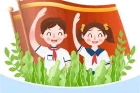 芳草地的国际学生也“入队”啦！图片