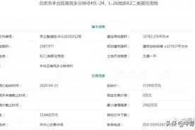 北京113亿元拍出3宗非限竞房用地 分钟寺楼面价67202元/平方米图片