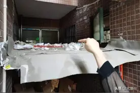 事发漳州，邻居楼上乱扔卫生巾，楼下住户欲哭无泪图片