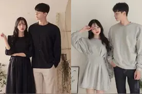 山口百惠夫妇出街穿得洋气，情侣装搭配得文雅大气，美成画图片