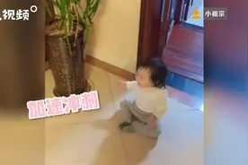 坐地蠕动式前进！人类幼崽的前进方式能有多神奇图片